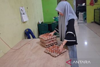 Harga telur di Aceh Tamiang tinggi karena masih bergantung pasokan dari Sumut