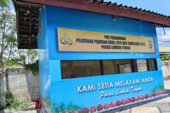 Polisi siagakan 5 posko mudik Lebaran 2026 di Lombok Tengah