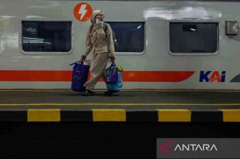 KAI catat hampir 50 ribu orang berangkat dari Jakarta di H-7 Lebaran