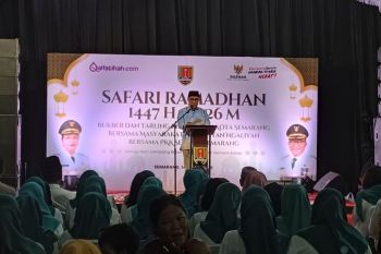 BPJS Semarang Pemuda serahkan santunan kematian di Kecamatan Ngaliyan