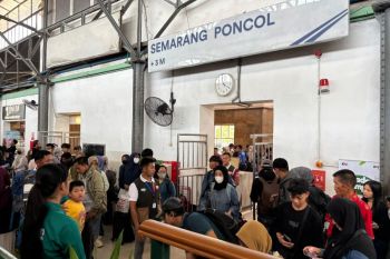 109.061 pemudik tiba di Daop 4 Semarang sejak masa angkutan mudik mulai