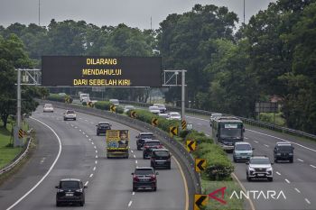 Arus mudik di Tol Purbaleunyi