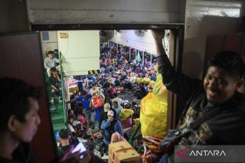 Arus mudik kapal laut di Pelabuhan Samarinda