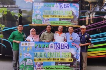 Gandeng PGSI dan AMPD, PDBN Luncurkan Sepuluh Bus kerjasama Bank BRI untuk Mudik