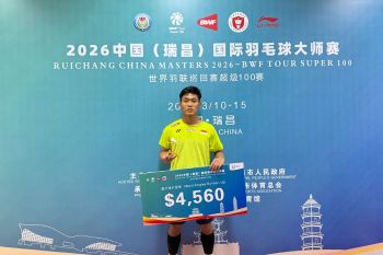Bagas perlu tambah power usai jadi runner-up&nbsp;Ruichang China Masters