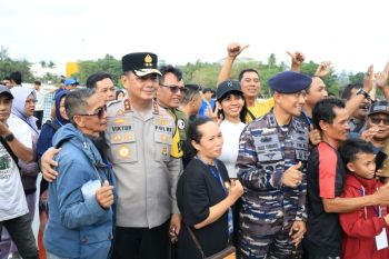 Keliling pantau arus mudik, Kapolda Babel pastikan polisi selalu hadir sampai arus balik