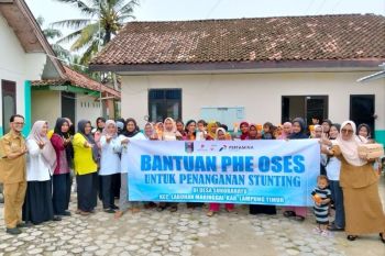 Masa depan anak-anak di Desa Sukorahayu tumbuh melalui Program Tenggiri PHE OSES