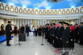 Gubernur Gorontalo penyegaran struktur organisasi perangkat daerah