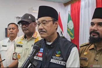 Mensos pastikan penyaluran bantuan bencana berprinsip kehati-hatian