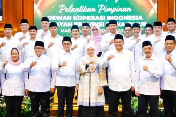 Khofifah dorong penguatan koperasi untuk perkuat ekonomi kerakyatan