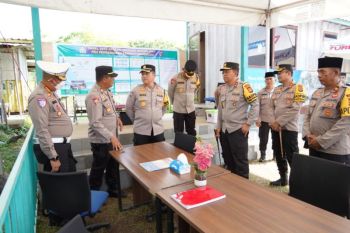 Mudik Lebaran, Kapolda NTB cek pos pengamanan di Mandalika