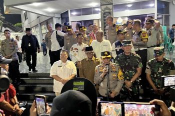 Kapolda Lampung pastikan arus mudik di Bakauheni berjalan aman