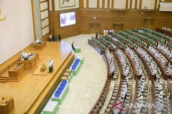Parlemen Myanmar bersidang untuk pertama kali sejak kudeta 2021