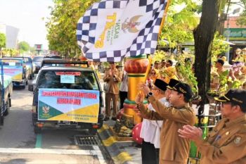 Baznas Kota Madiun salurkan 20 ton beras zakat fitrah ke kaum mustahik