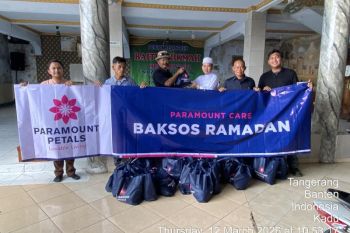 Paramount Land salurkan ribuan sembako hingga peralatan ibadah