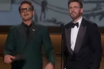 Momen Robert Downey Jr dan Chris Evans reuni di panggung Oscar 2026