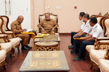 Pemprov Papua-Kemenhub bahas pengembangan Pelabuhan Korido