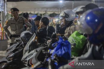Pengamanan arus mudik di Banten