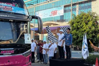 IDSurvey Group berangkatkan 1.400 pemudik ke sepuluh kota tujuan