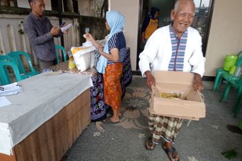 Bantuan pangan tahap I di Mataram tuntas 100 persen