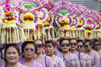 Indahnya toleransi di Cimahi: Ogoh-ogoh dan kesenian lintas suku bersatu sambut Nyepi 1948
