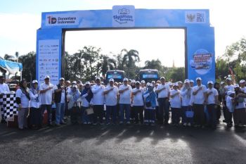 PTPN I Regional 7 berangkatkan 80 pemudik ke Bandung dan Yogyakarta