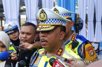 Kakorlantas sebut kepadatan di tol MBZ bersifat sementara