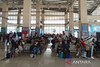 Puncak arus mudik di Terminal Terpadu Pulo Gebang diprediksi 18 Maret
