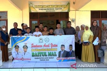 Jelang Idul Fitri, Pemkab Aceh Barat santuni 1.645 yatim
