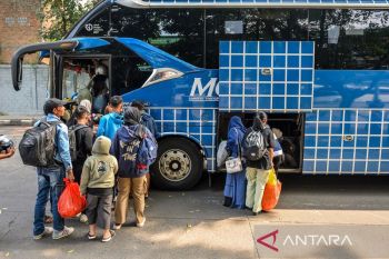 Arus mudik H-3 di Terminal Leuwipanjang