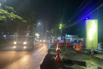 Arus mudik di jalur Bandung-Garut lintas Kadungora lancar
