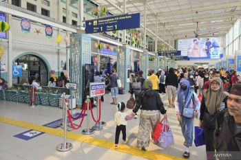 H-2 Lebaran, 52 ribu pemudik berangkat dari stasiun Daop 1 Jakarta
