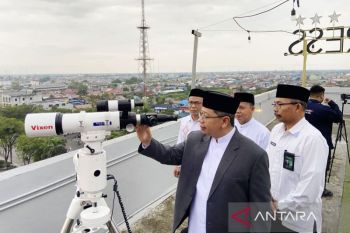 Kemenag Kalsel pantau hilal 1 Syawal 1447 H di Banjarmasin