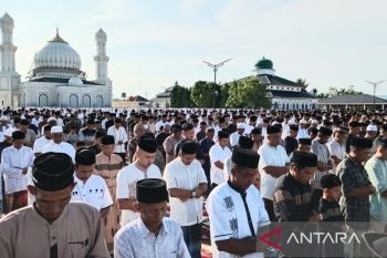 Jamaah tarekat Syattariyah Nagan Raya Aceh sudah rayakan Idul Fitri