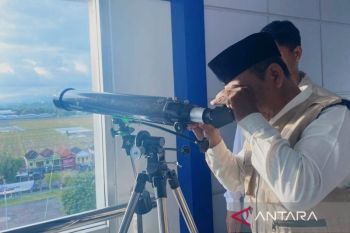 BMKG: Hilal di Malang tak terlihat karena terhalang awan