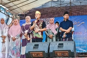 Perusahaan minuman mineral santuni 1.000 anak yatim dan dhuafa di Lamtim