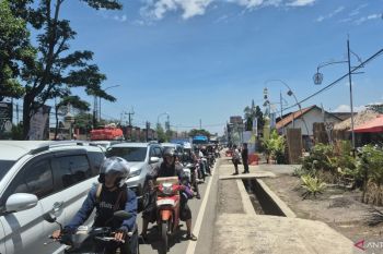 Dishub Bandung: Puncak arus mudik di Nagreg diperkirakan hari ini