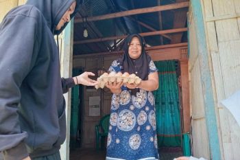 Penyaluran zakat fitrah di Gorontalo disambut warga penuh syukur