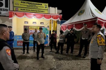 Polres Parimo siagakan 111 personel di jalur rawan mudik Lebaran