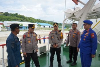 Kapolda Sulteng tinjau kesiapan pos pengamanan mudik di Palu dan Donggala