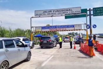 Jasamarga mulai operasikan jalur fungsional Tol Japek II Selatan