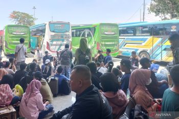 14 ribu pemudik berangkat dari Terminal Kalideres