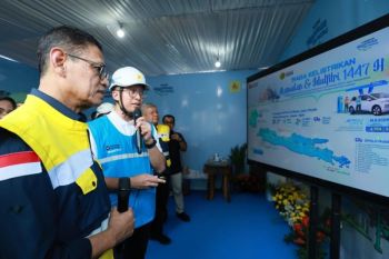 Kementerian ESDM cek operasional SPKLU di rest area Batang