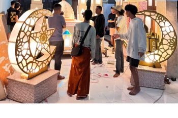 Jaga harmoni, Takbiran di Mataram dibagi enam titik