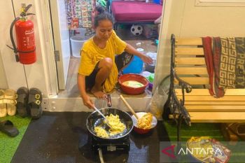 Warga huntara tetap antusias sambut Lebaran 2026