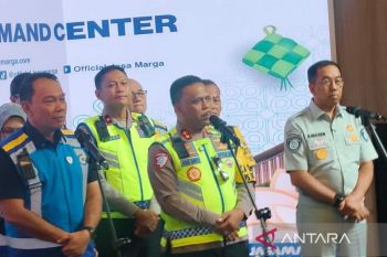 Kakorlantas sebut volume kendaraan capai 270 ribu saat puncak mudik