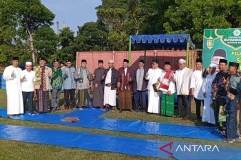 Seribuan warga Muhammadiyah Siantar Shalat Idul Fitri di USI