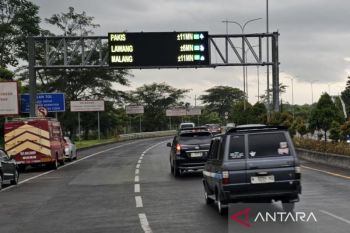 Polres Malang tak temukan kepadatan di pintu tol pada H-1 Lebaran