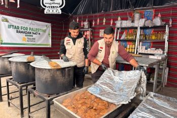 Program Iftar Ramadhan Tigalapan bersama Dompet Dhuafa Sulsel jangkau pengungsi di Gaza Utara