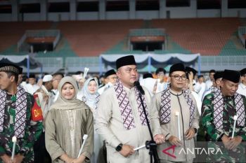 Pemkab Bogor undang anak yatim ikuti salat Idul Fitri di Pakansari